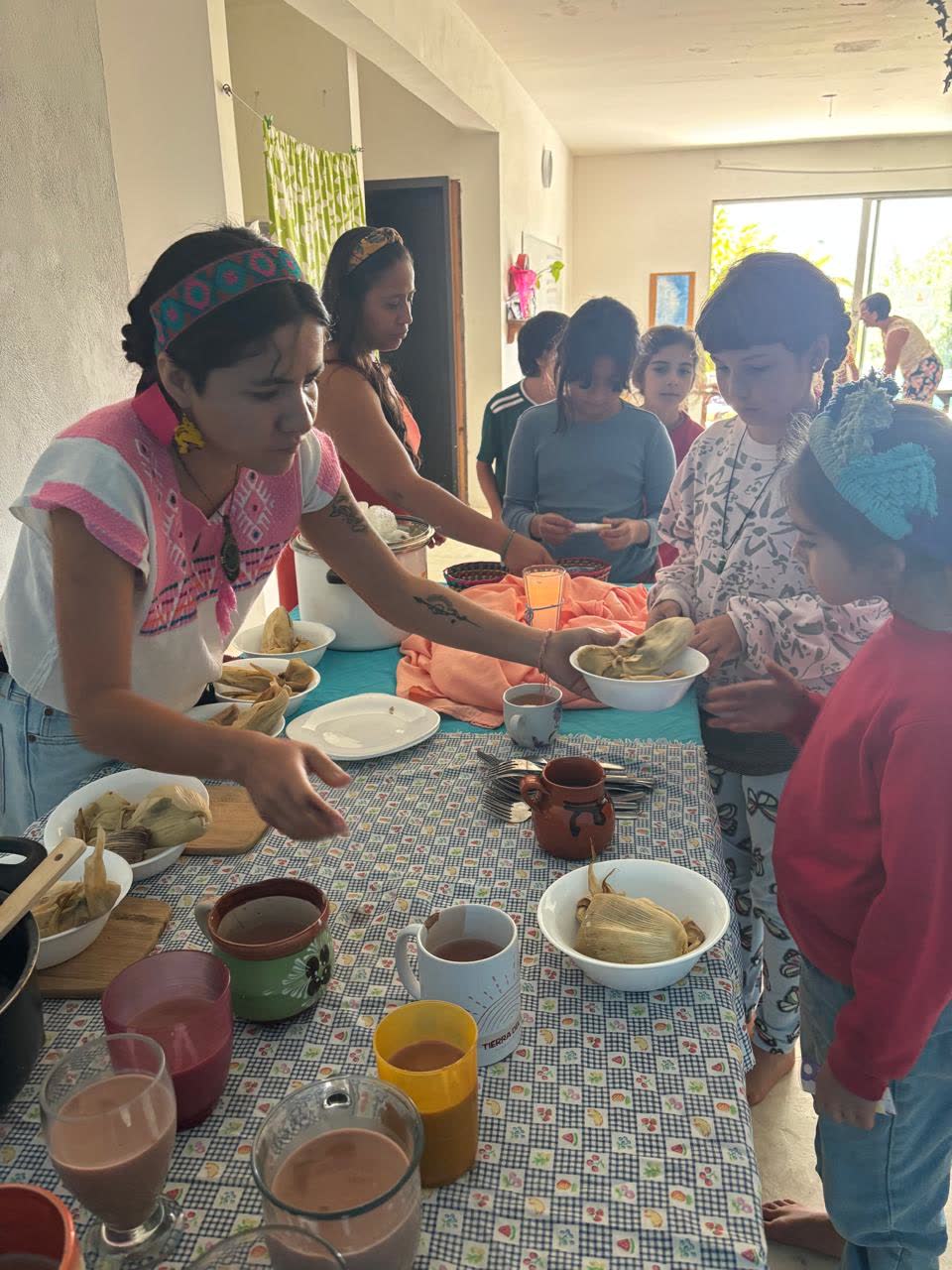 Hora de compartir la comida